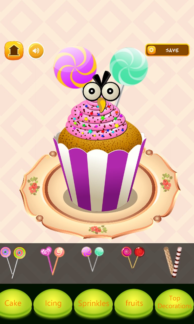 Cupcake Maker Cooking Games for Windows 10 Mobile