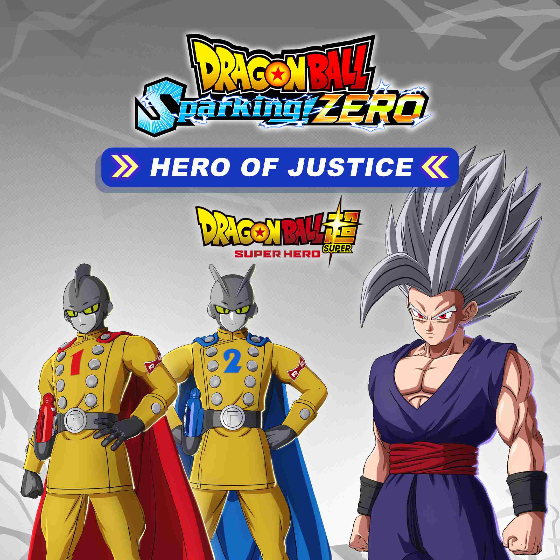 Pacote HERÓI DA JUSTIÇA do DRAGON BALL: Sparking! ZERO