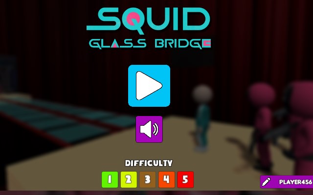 Squid Glass Bridge Game