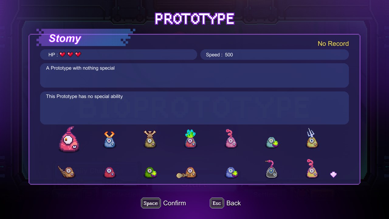 Bioprototype screenshot 2