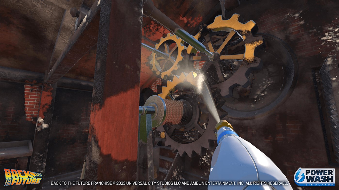 #2. PowerWash Simulator Back to the Future Special Pack (Windows) Podle: Square Enix Ltd.