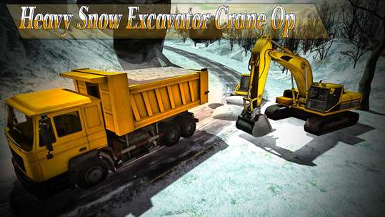 Heavy Snow Excavator: Blower & Truck Driving screenshot 6