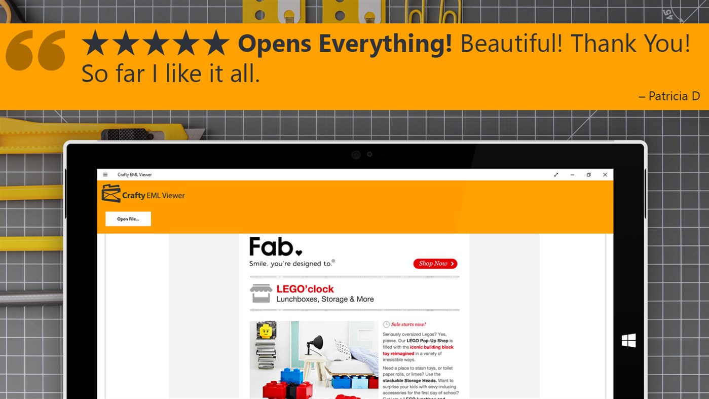 #4. EML Opener (Windows) โดย: Ballard App Craftery