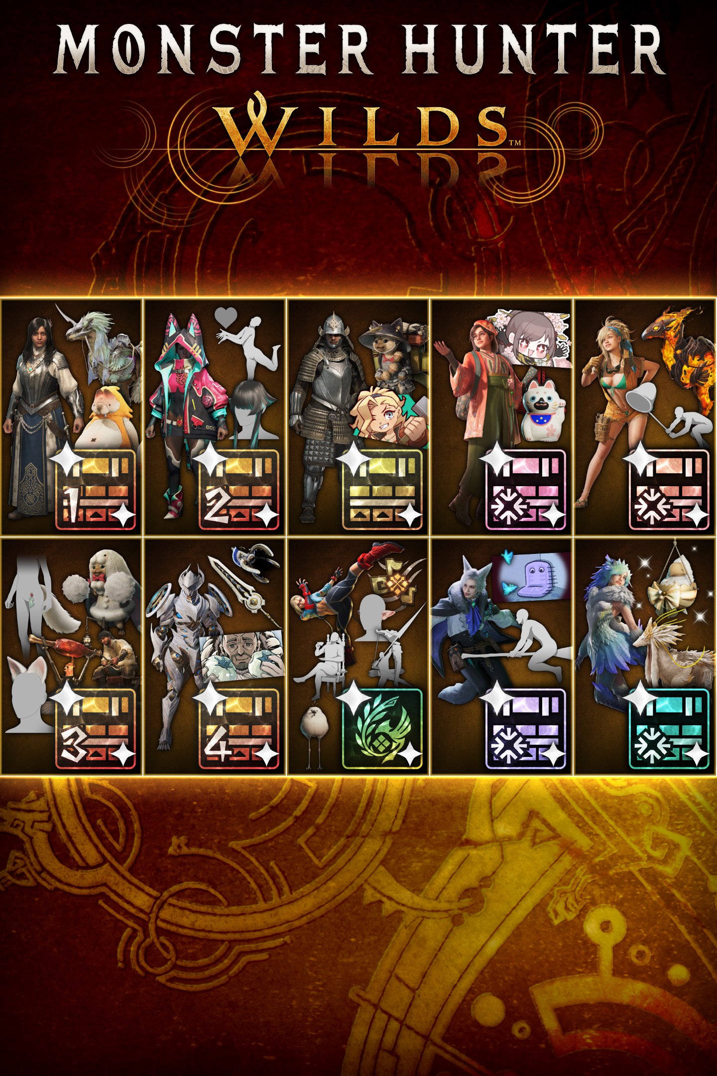 Monster Hunter Wilds Cosmetic DLC Collection | Xbox | Chiave | Privato