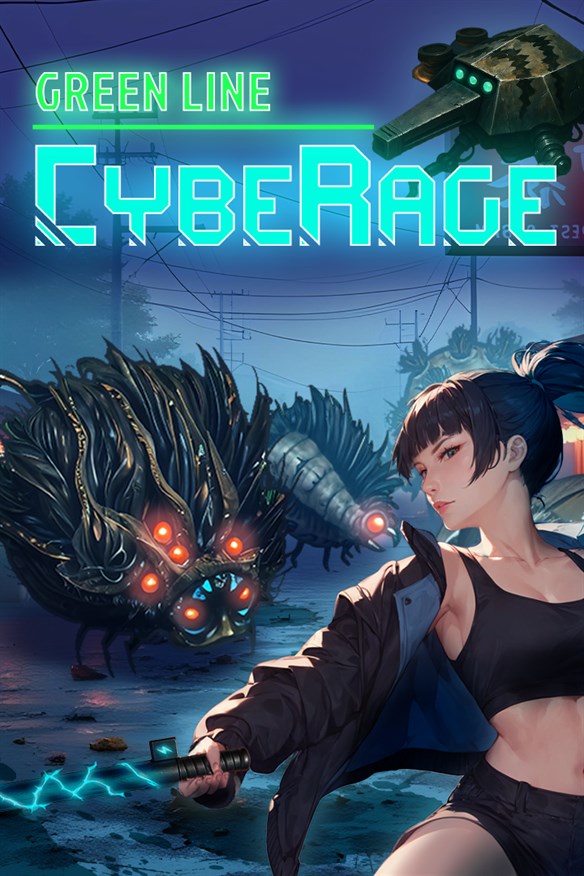 CybeRage: Green Line DLC Xbox Series X|S and Xbox One cover art