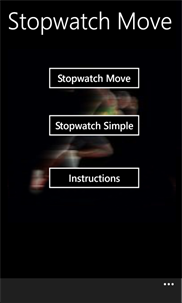 Stopwatch Move screenshot 1