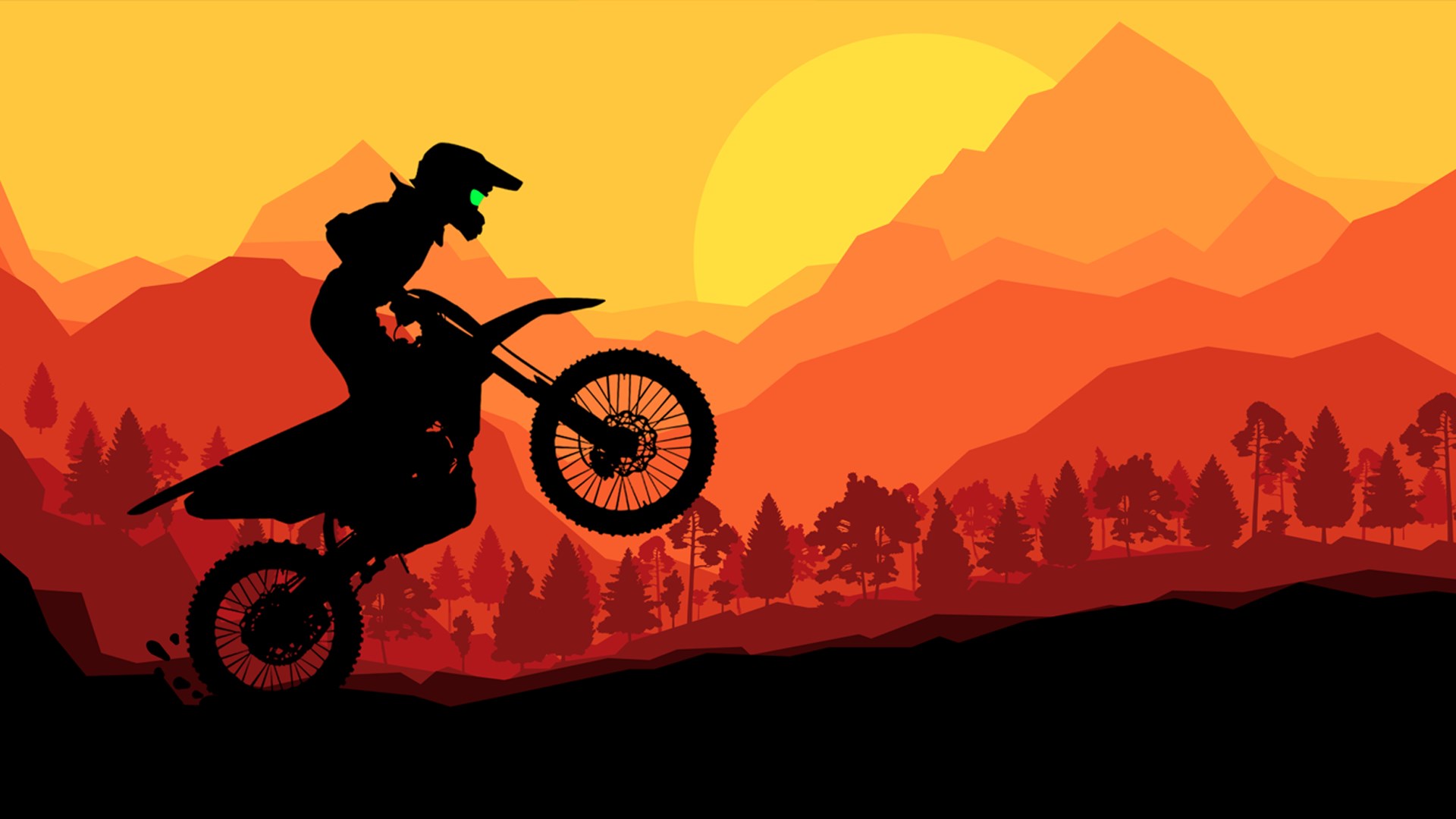 Sunset Bike Racing Pro screenshot 6