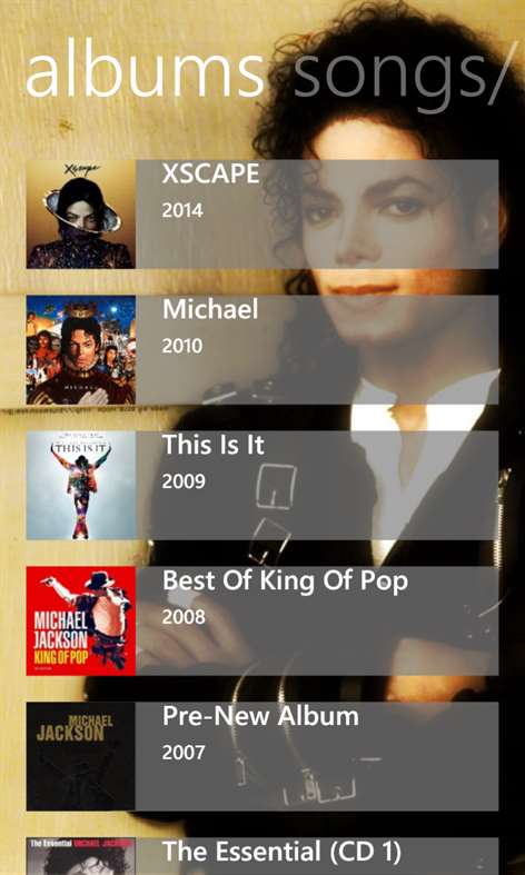 Michael Jackson Music Screenshots 2