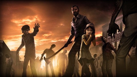  The Walking Dead: The Complete First Season - Xbox One : Ui  Entertainment: Video Games