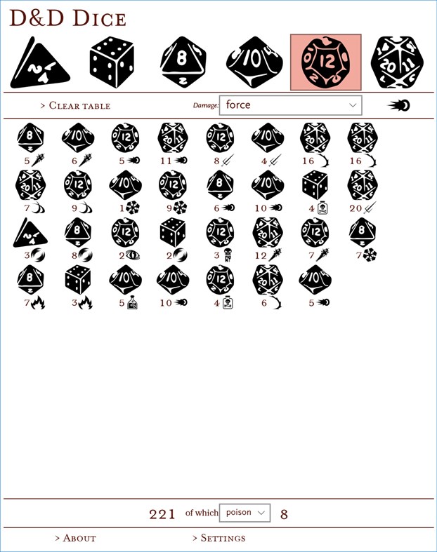#2. D&D Dice (Windows) 由: IgorX2
