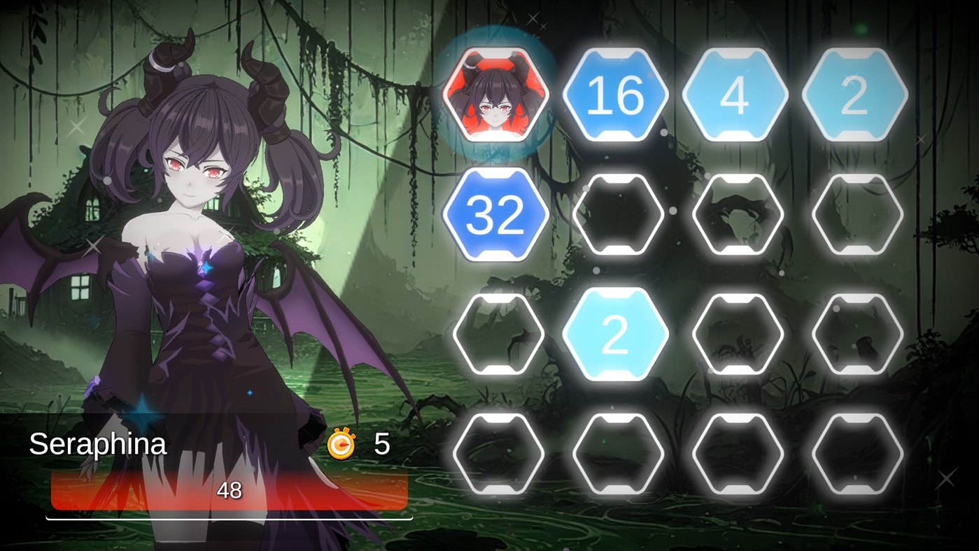 #7. Battle Puzzle 2048 - Wicked Witches (Xbox) 由: EpiXR Games