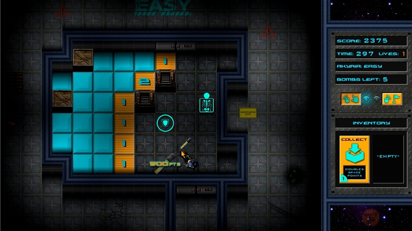 #8. Metal Earth The Minesweeper (Windows) By: Glaring Productions