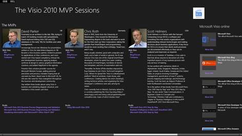 Visio 2010 MVP Sessions Screenshots 2