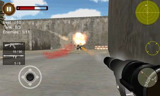 Urban Crime Commando Shooting 3D screenshot 2