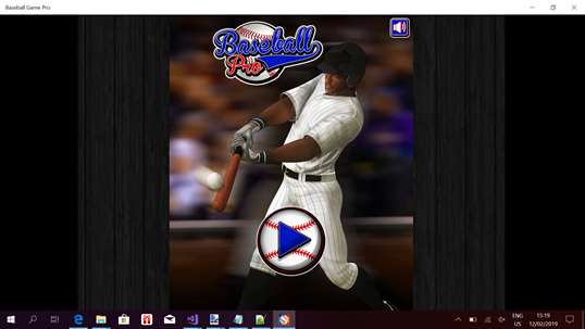 Baseball Game Pro screenshot 1