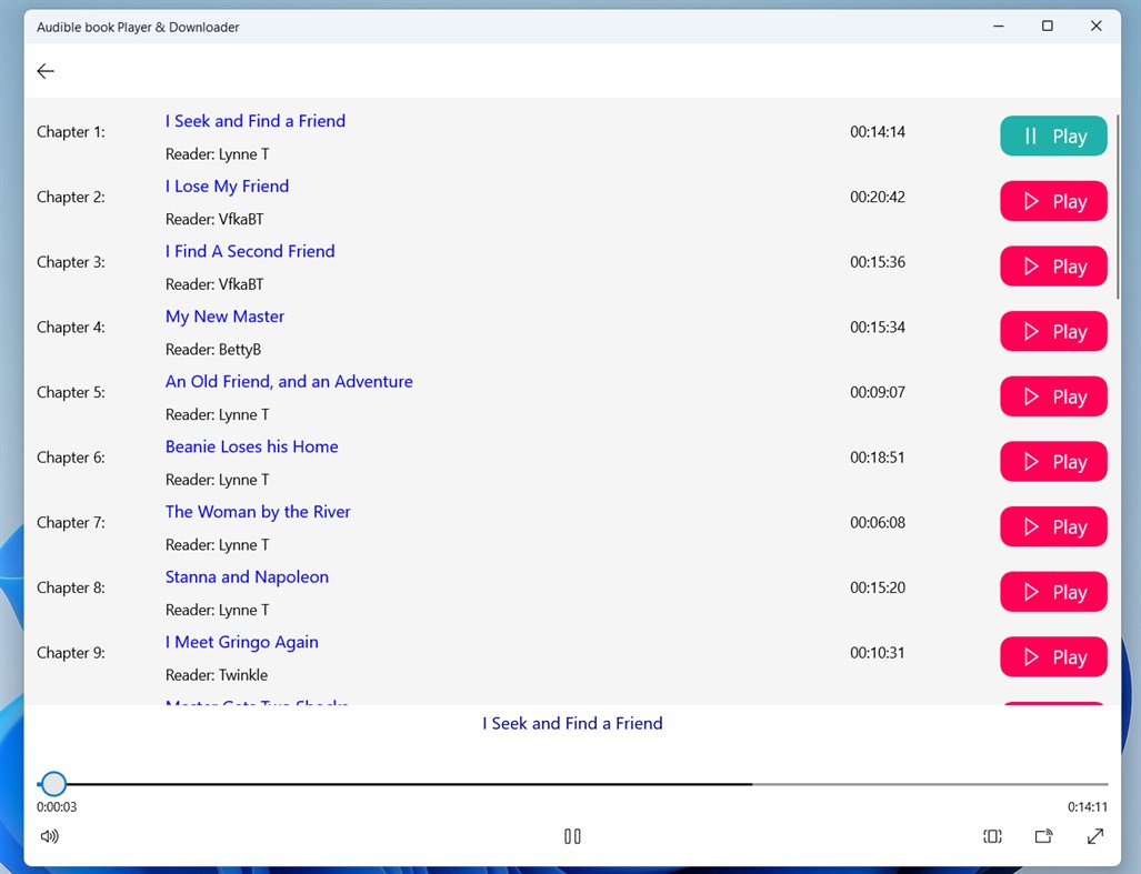 #2. Audio Book Listening and Downloading (Windows) Podle: Summer Apps 10