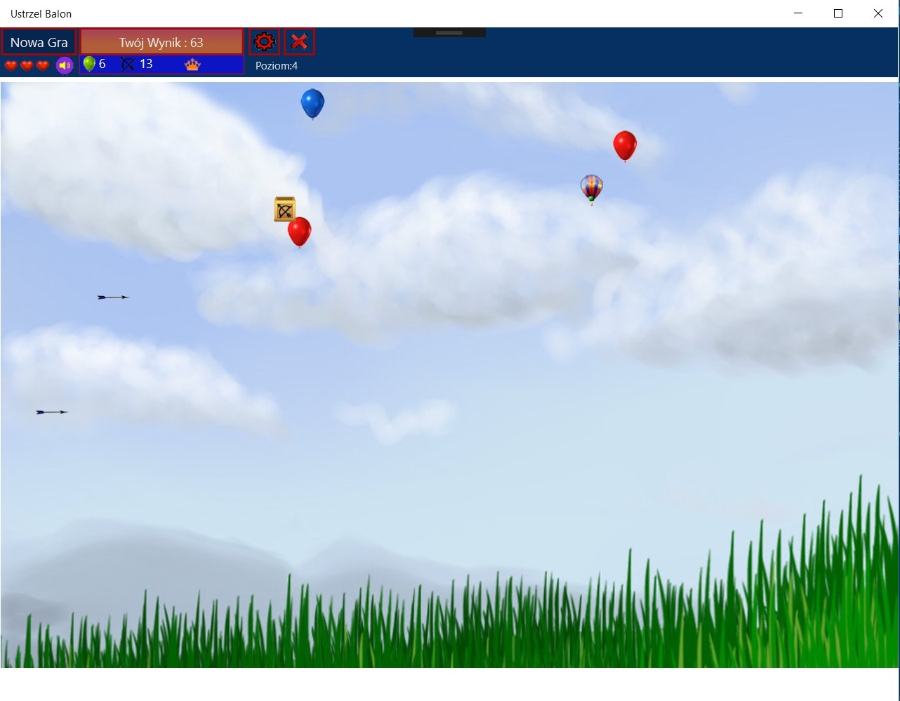 Screenshot 2 Balloon and Arrow windows