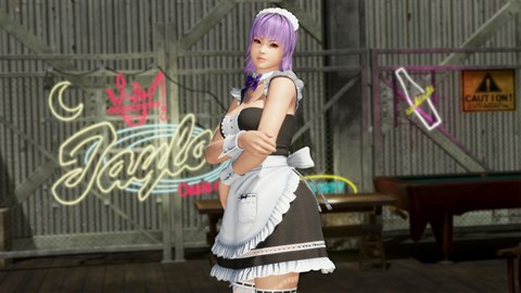 【복각】DOA6 천사 같은 메이드 코스튬 아야네