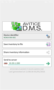 AviTice DMS Agent screenshot 1