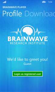 Brainwave Player screenshot 2