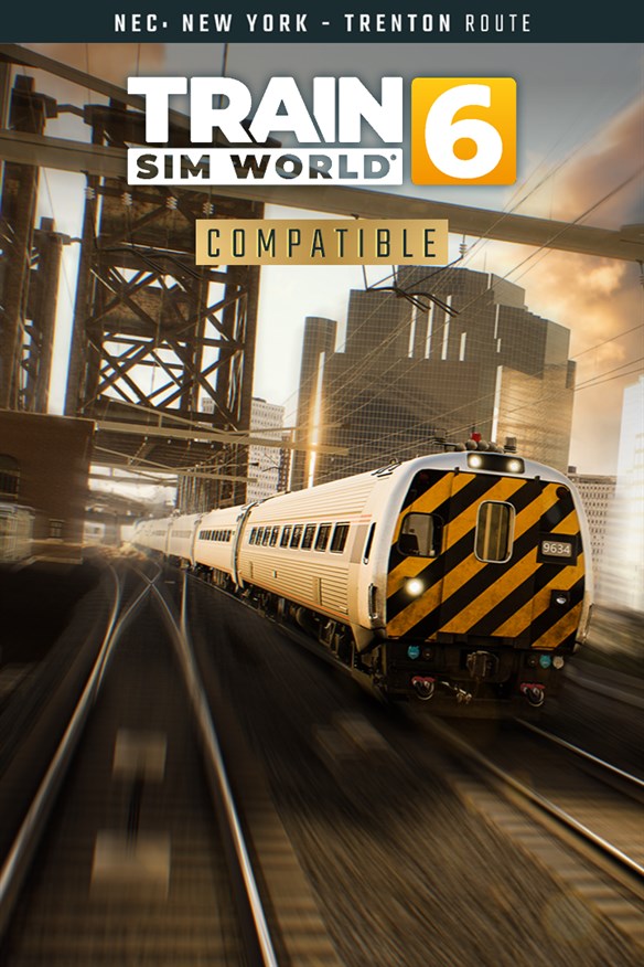 Train Sim World 6: NEC: New York - Trenton Xbox Series X|S and Xbox One cover art
