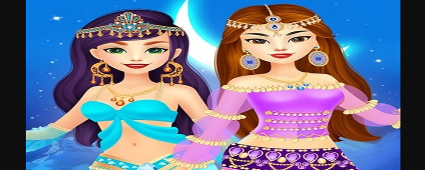 Arabian Princess Dress Up Game Play marquee promo image