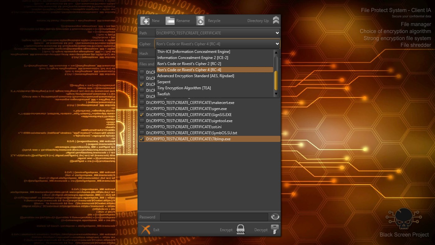 #4. File Protect System - C (Windows) 作者: GEYA-92 OOD