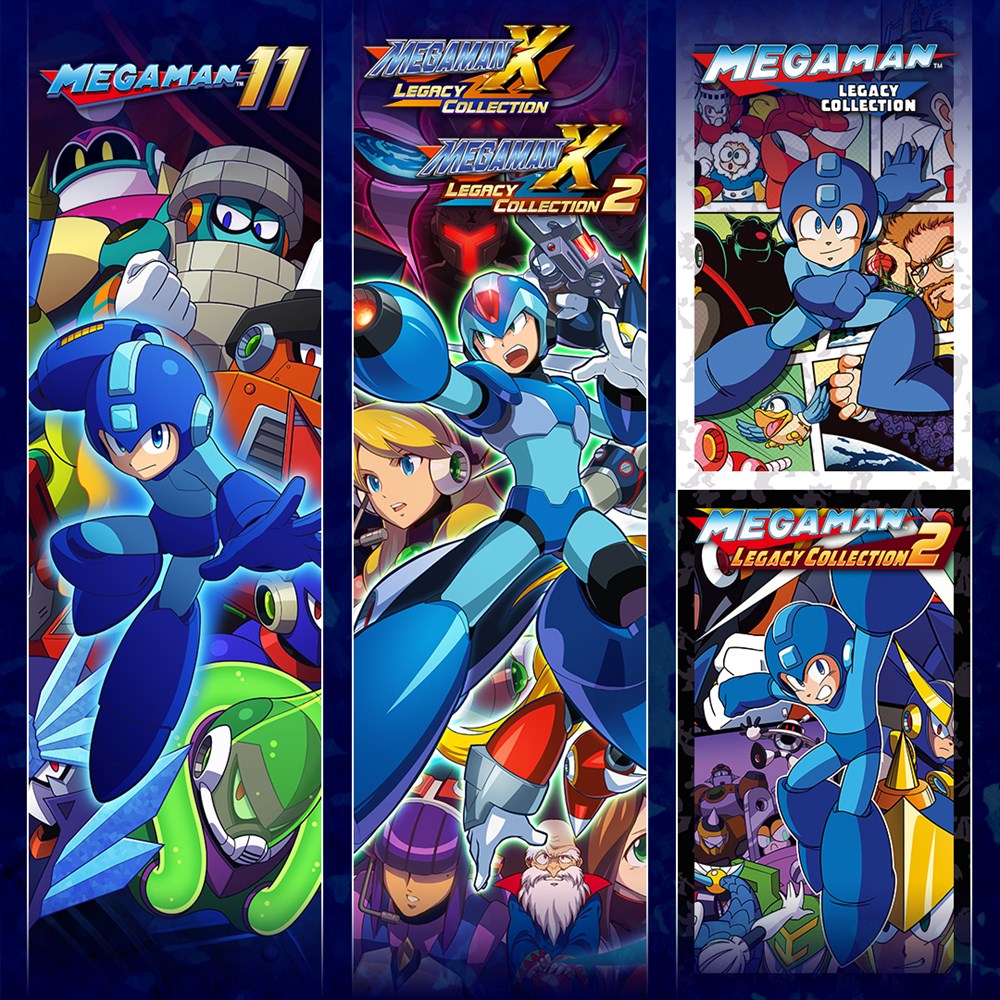 Mega Man 30th Anniversary Bundle cover art (full size)