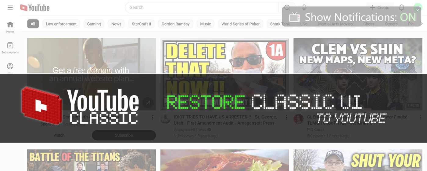 YouTube Classic