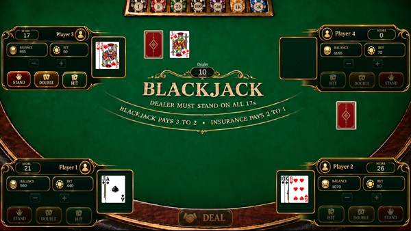 Blackjack Room - 1v4 Multiplayer — 1