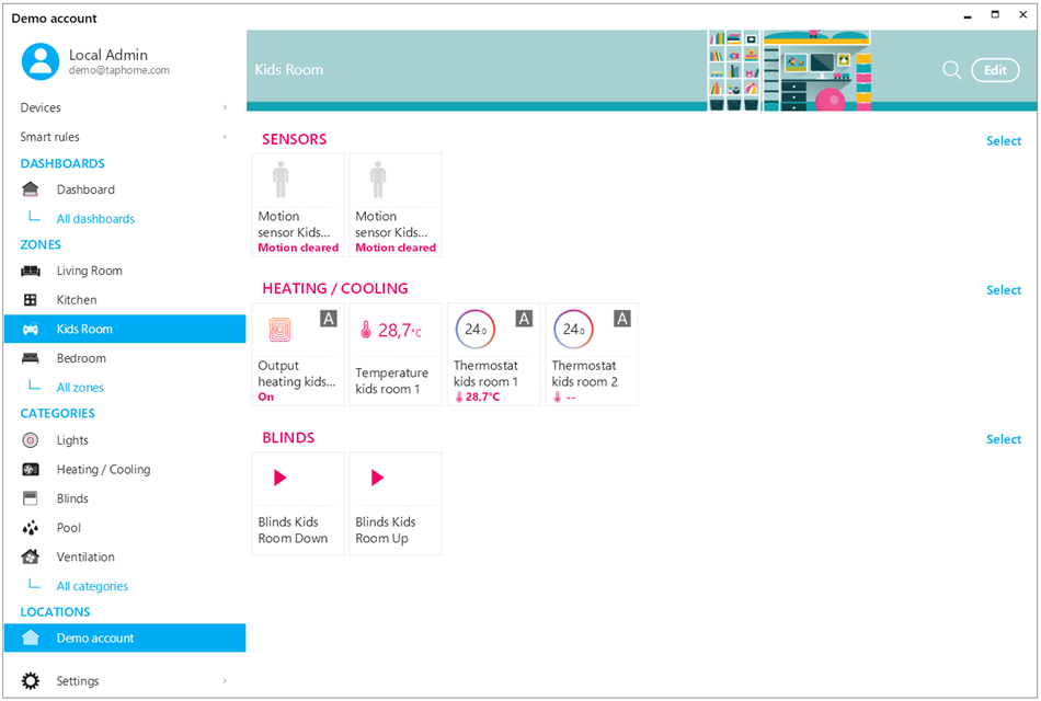 TapHome Next (Windows) 作者: TapHome
