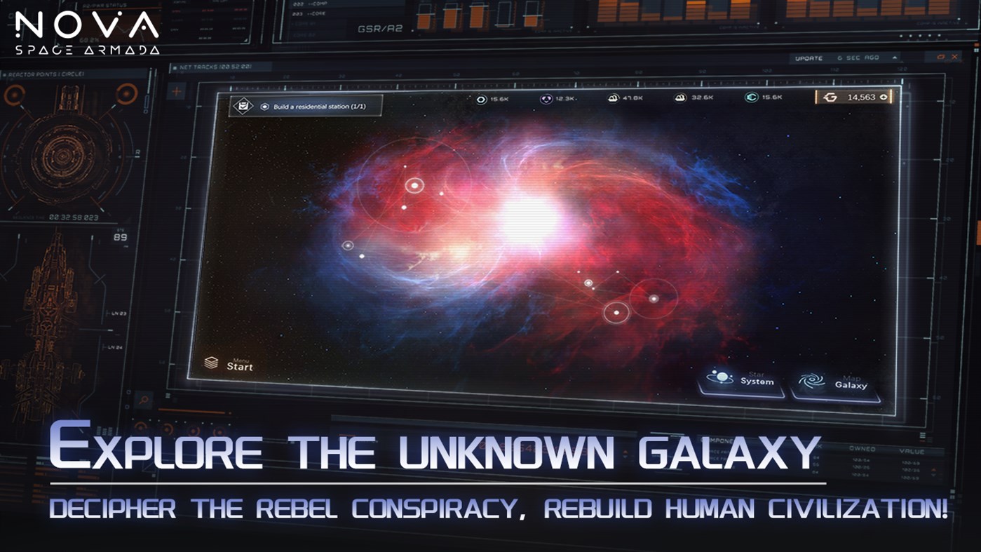 #2. Nova: Space Armada (Windows) Bởi: MIRACLE GAMES INC.