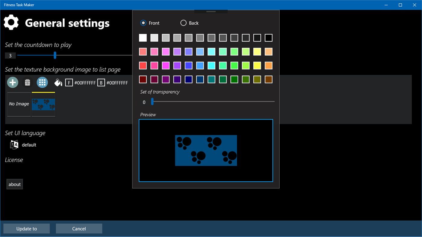 #7. Fitness Task Maker (Windows) Bởi: ALTA WARE