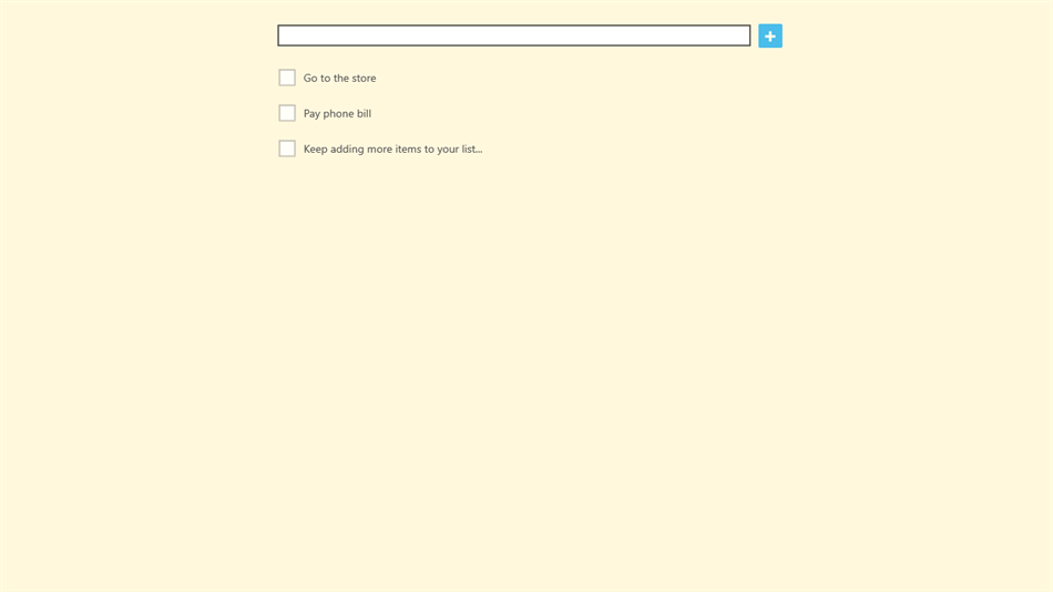 My Little List (Windows) 由: TaskBasic