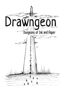 Cover poster for Drawngeon: Dungeons of Ink and Paper