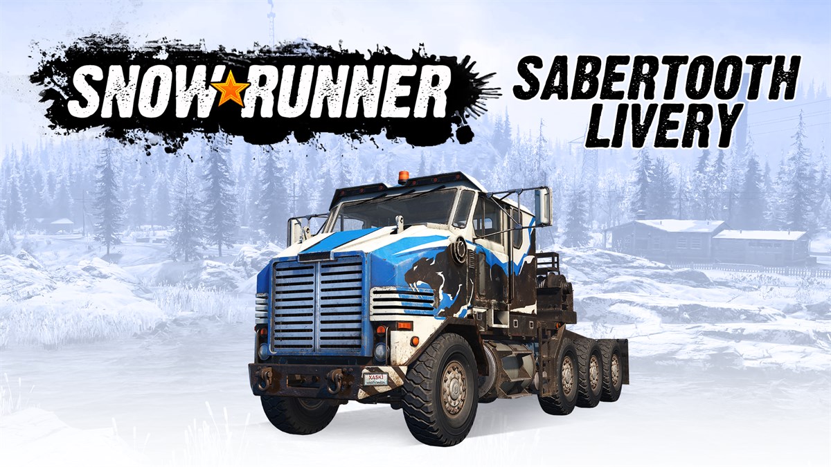 SnowRunner - Derry Longhorn 4520 Sabertooth Livery