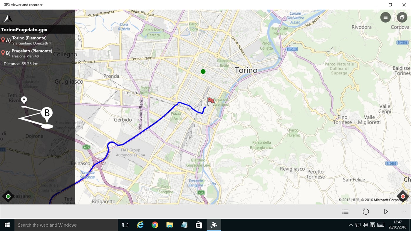 #3. GPX viewer and recorder (Windows) โดย: stefano64