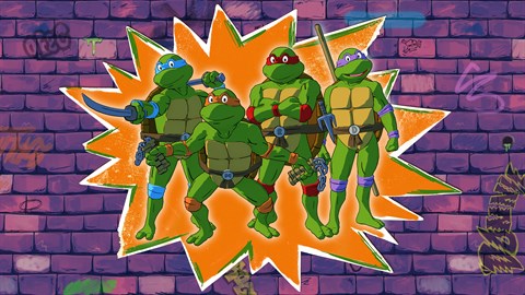 Teenage Mutant Ninja Turtles: Mutants Unleashed - حزمة المسلسل الكرتوني لعام 1987