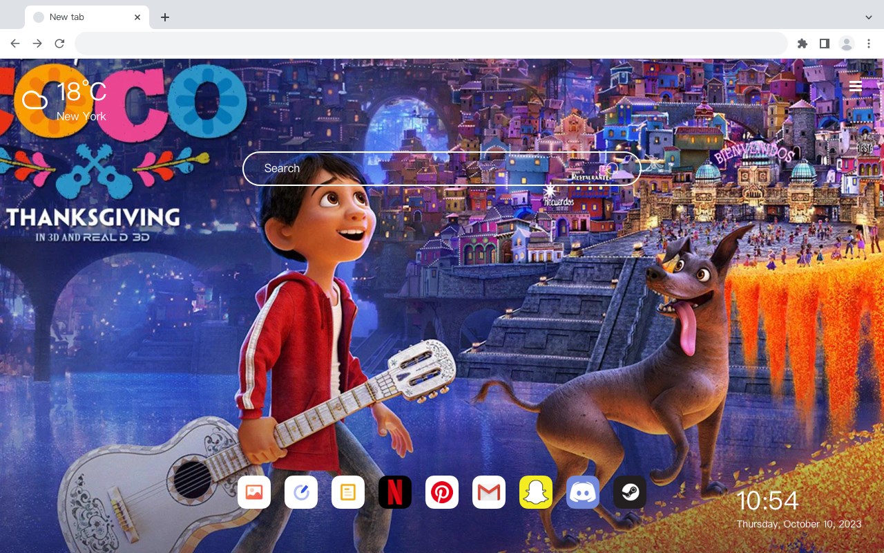 Coco Theme 4K Wallpaper HomePage