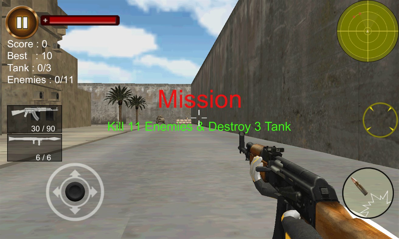 #4. Urban Crime Commando Shooting 3D (Windows) 由: Best App Entertainment