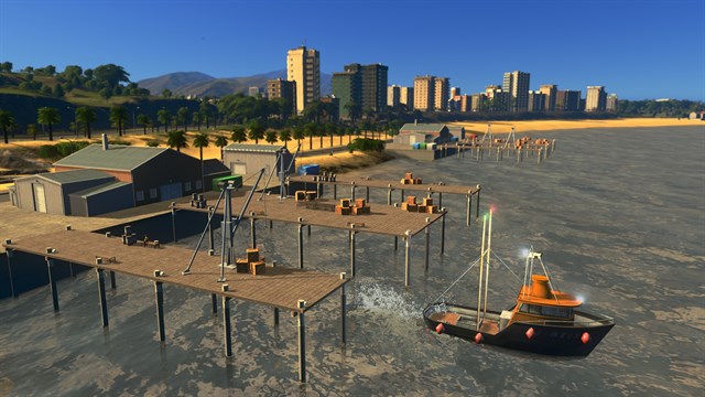 Cities: Skylines - Sunset Harbor (Win 10) screenshot 4