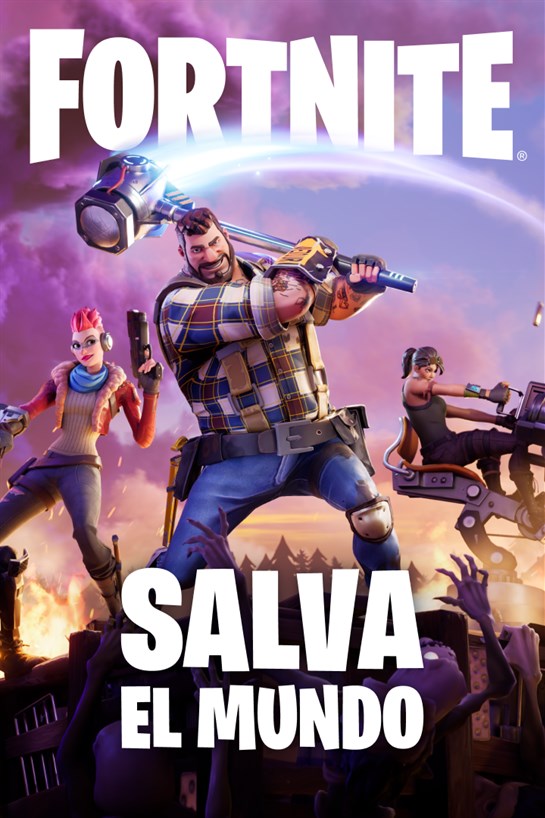 Foto en caja de Fortnite Save the World