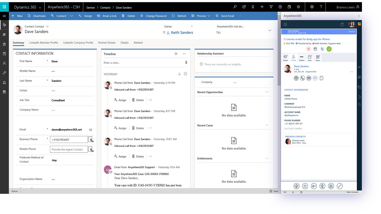 Snapshot 3 of AnywhereNow WebAgent