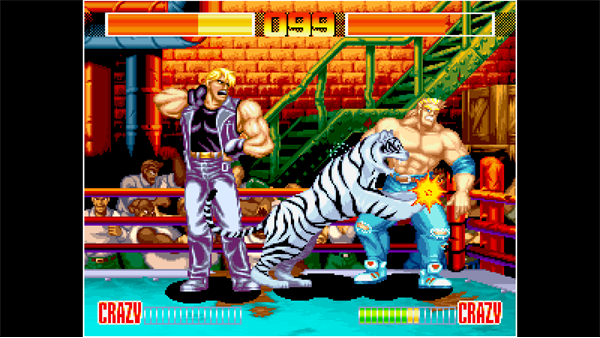ACA NEOGEO AGGRESSORS OF DARK KOMBAT screenshot
