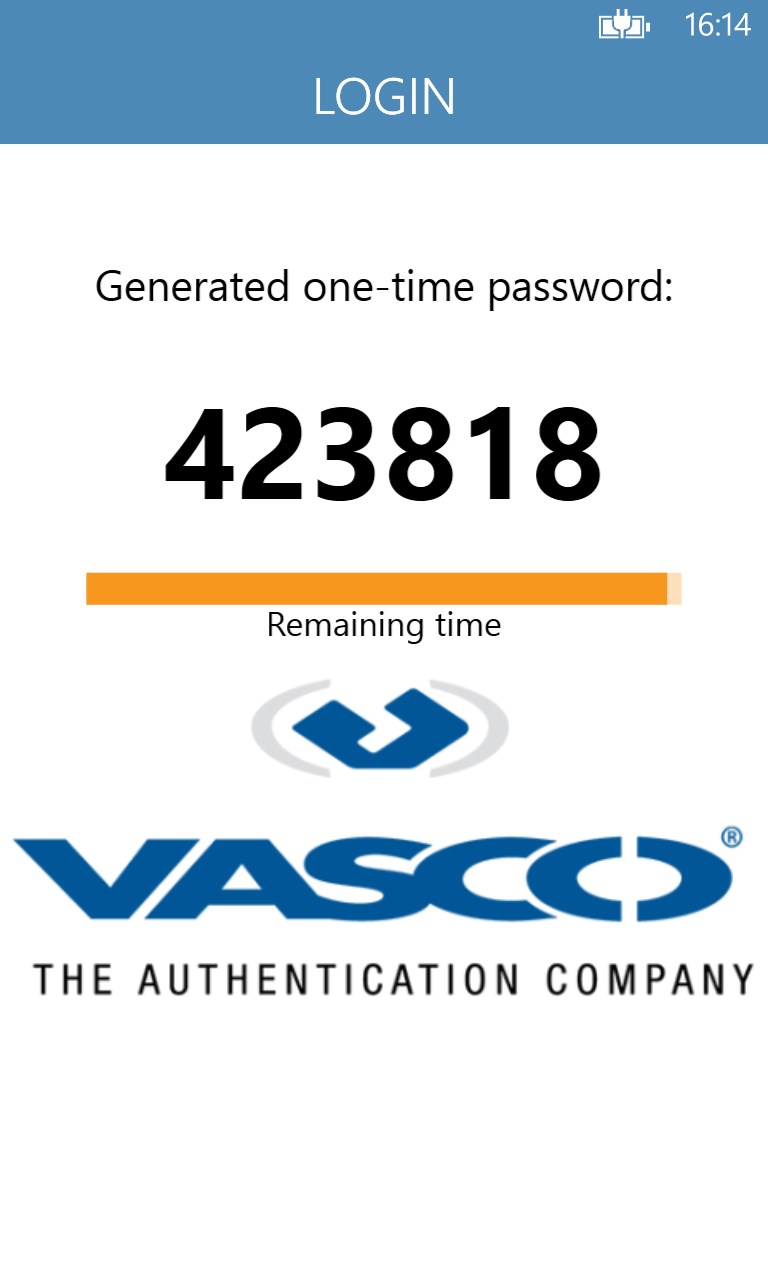DIGIPASS for Windows 10 Mobile