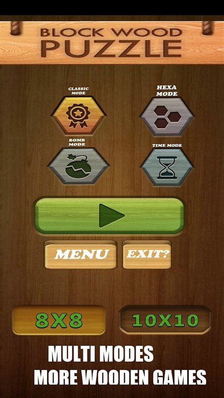 #3. Wood Block Line Puzzles (Windows) Bởi: SSP Games