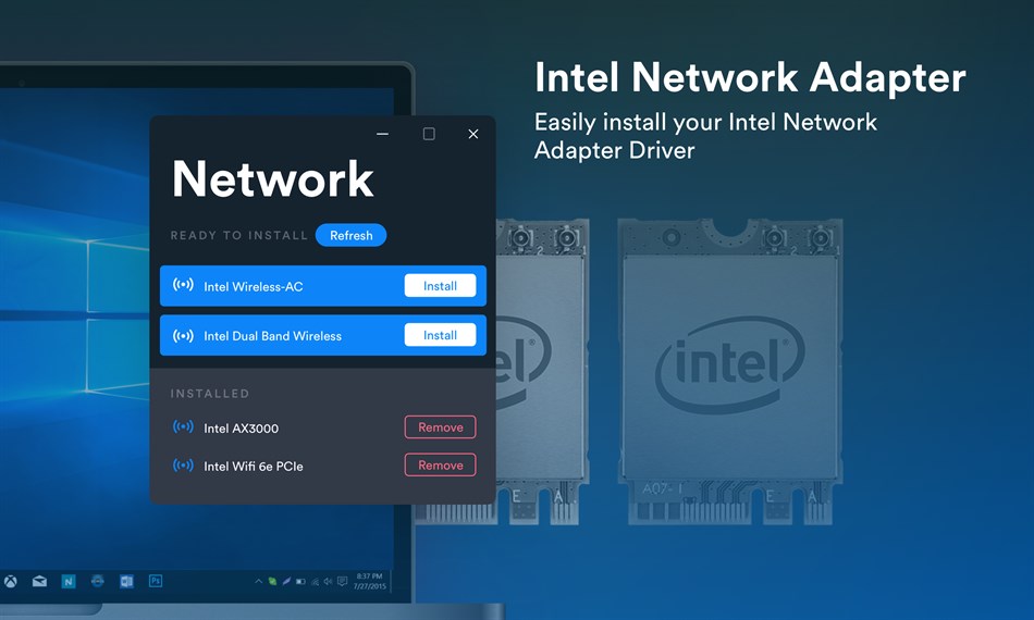 Network Adapter Driver (Windows) By: Network Software