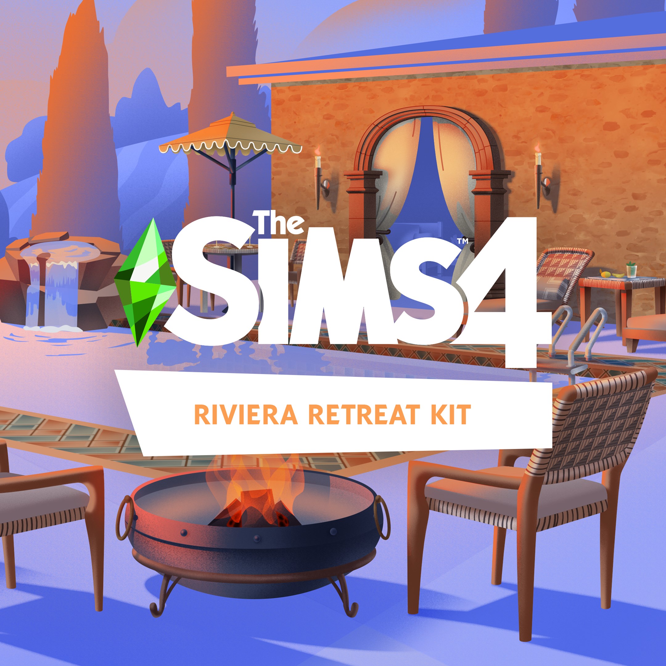 The Sims 4 Riviera Retreat Kit