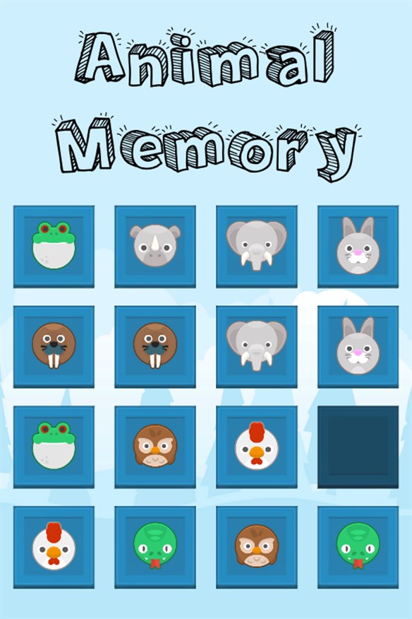 Memotest Animal Memory