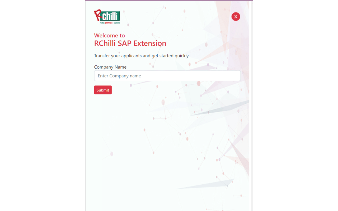 RChilli SAP Extension
